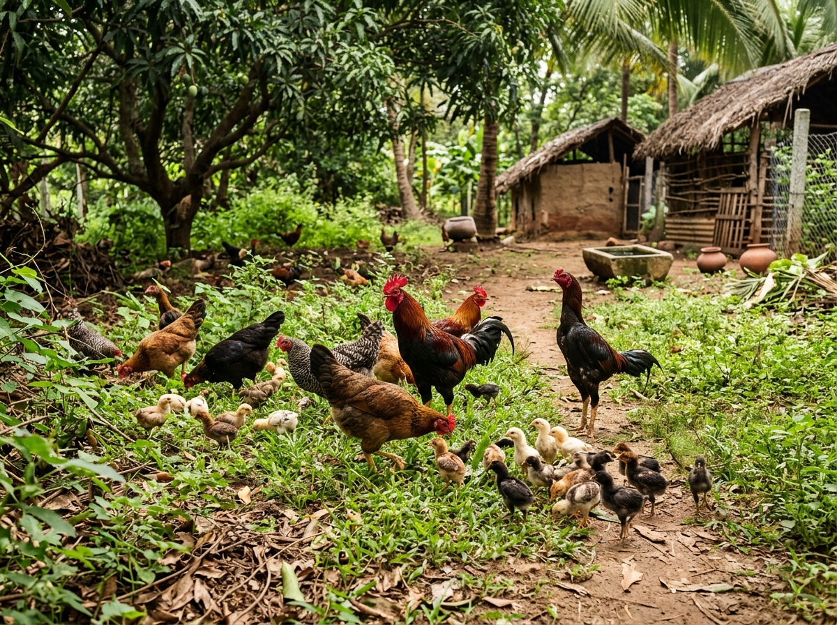 Country Chicken Poultry Farming